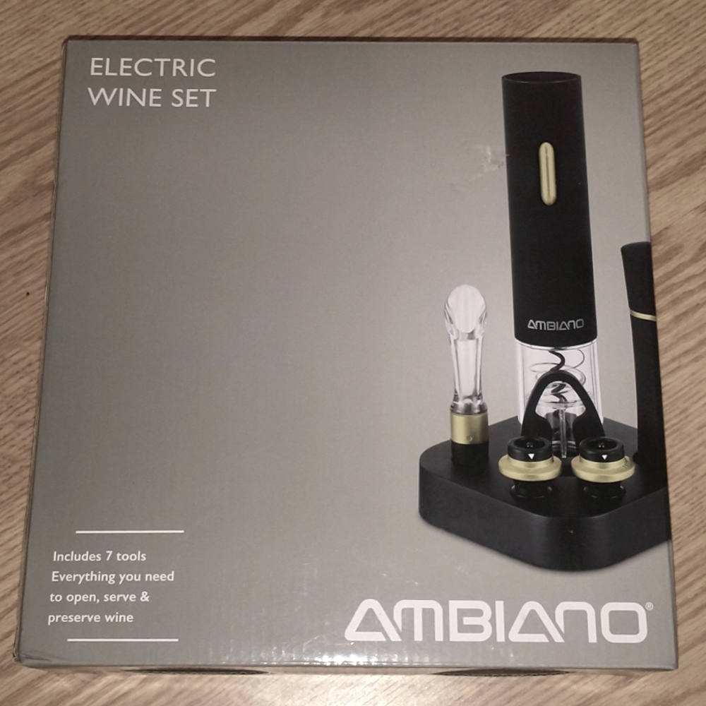 Ambiano Electric wine set